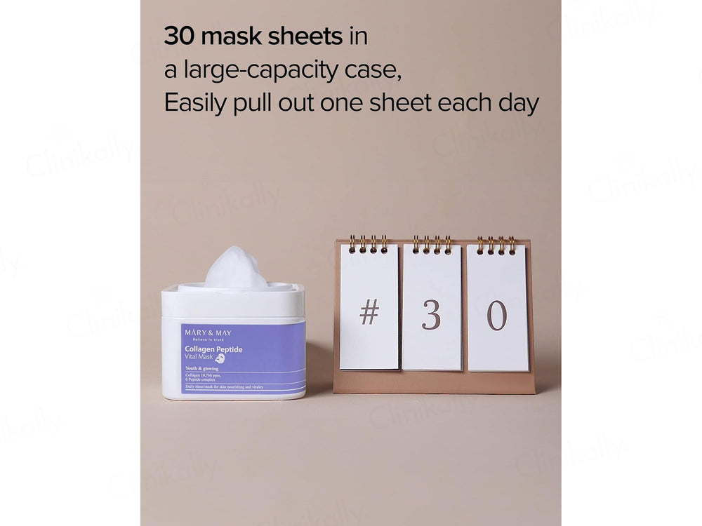 Mary&May Collagen Peptide Vital Daily Sheet Mask