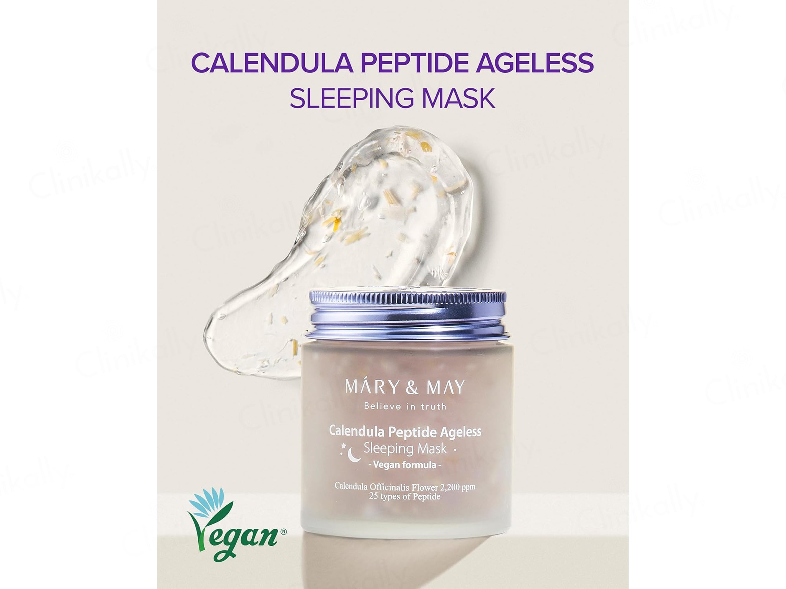 Mary&May Vegan Calendula Peptide Ageless Overnight Gel Sleeping Mask