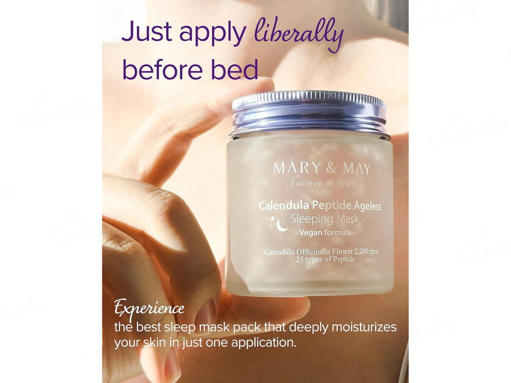Mary&May Vegan Calendula Peptide Ageless Overnight Gel Sleeping Mask