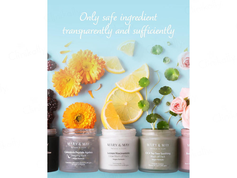 Mary&May Vegan Calendula Peptide Ageless Overnight Gel Sleeping Mask