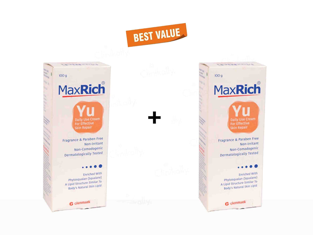 MaxRich YU Daily Use Cream For Effective Skin Repair-Clinikally