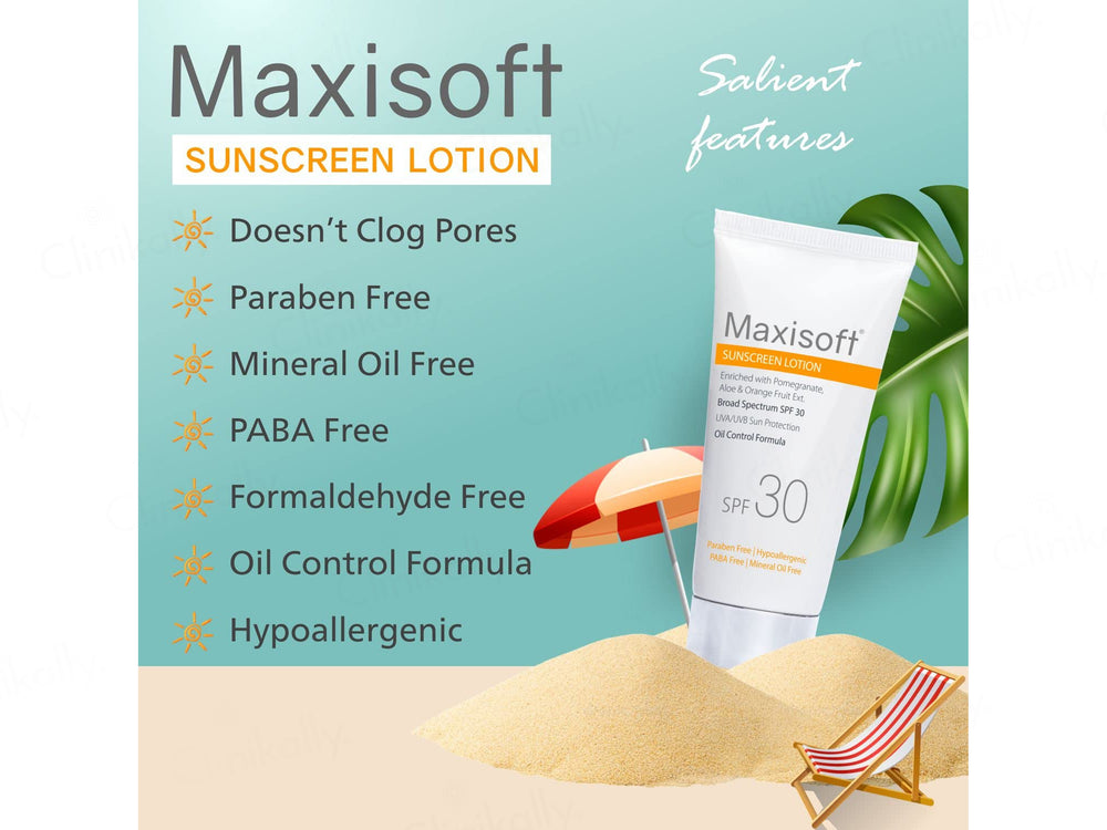Maxisoft Oil-Control Sunscreen Lotion SPF 30