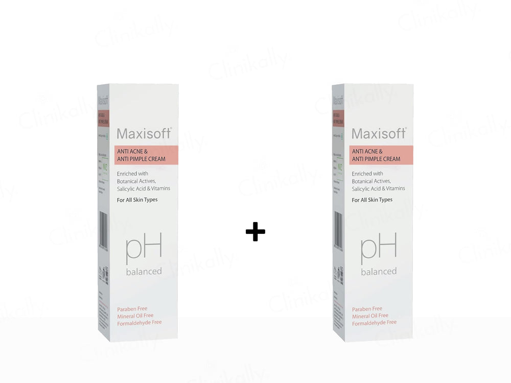 Maxisoft pH Balanced Anti Acne & Anti Pimple Cream