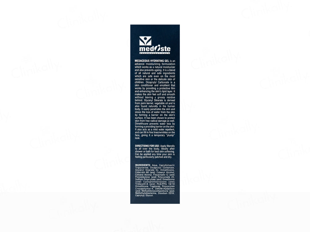 Medaceous Hydrating Gel Moisturizer For Oily Skin