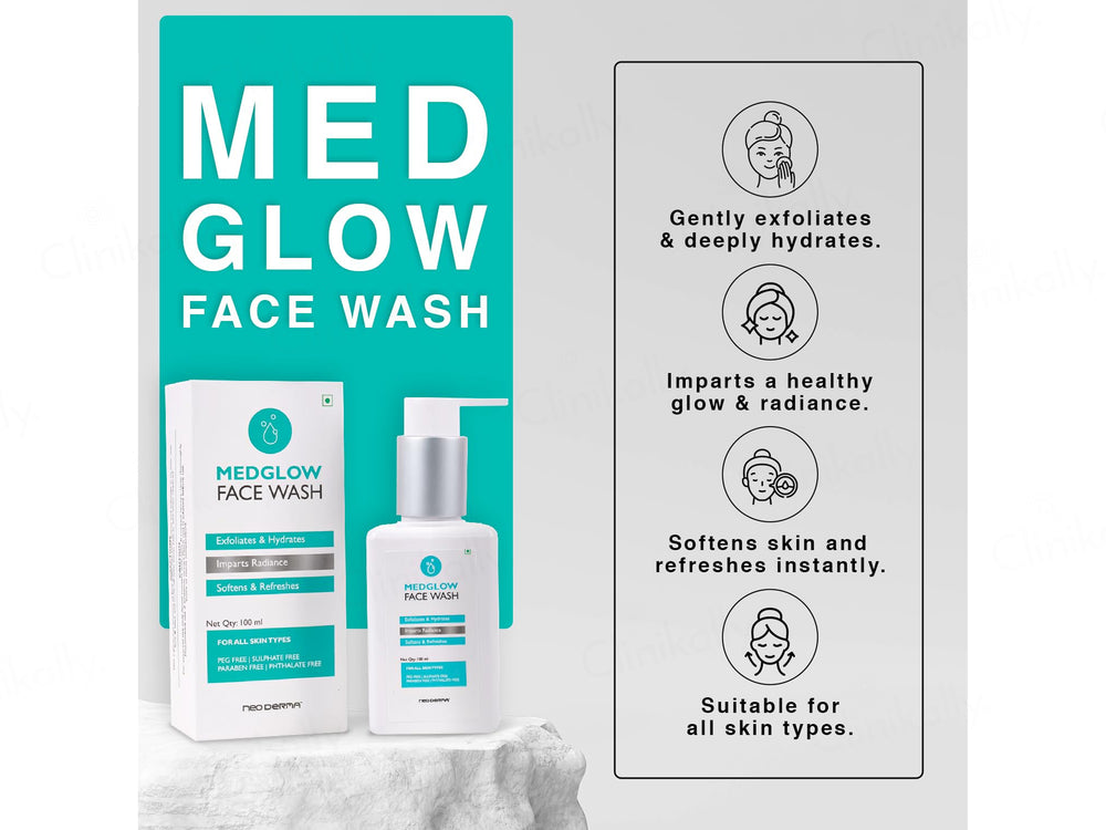 Medglow Exfoliating & Hydrating Face Wash