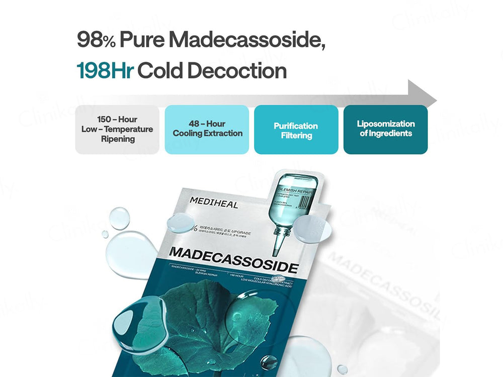 Mediheal Madecassoside Blemish Repair Essential Face Mask