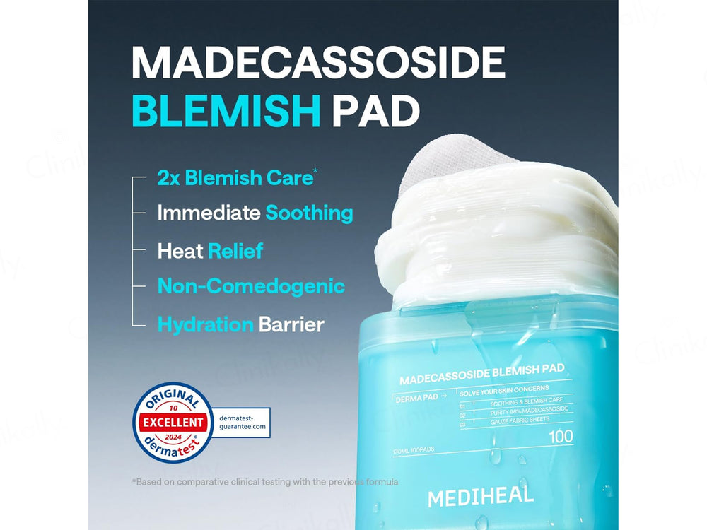 Mediheal Madecassoside Soothing & Blemish Care Pad
