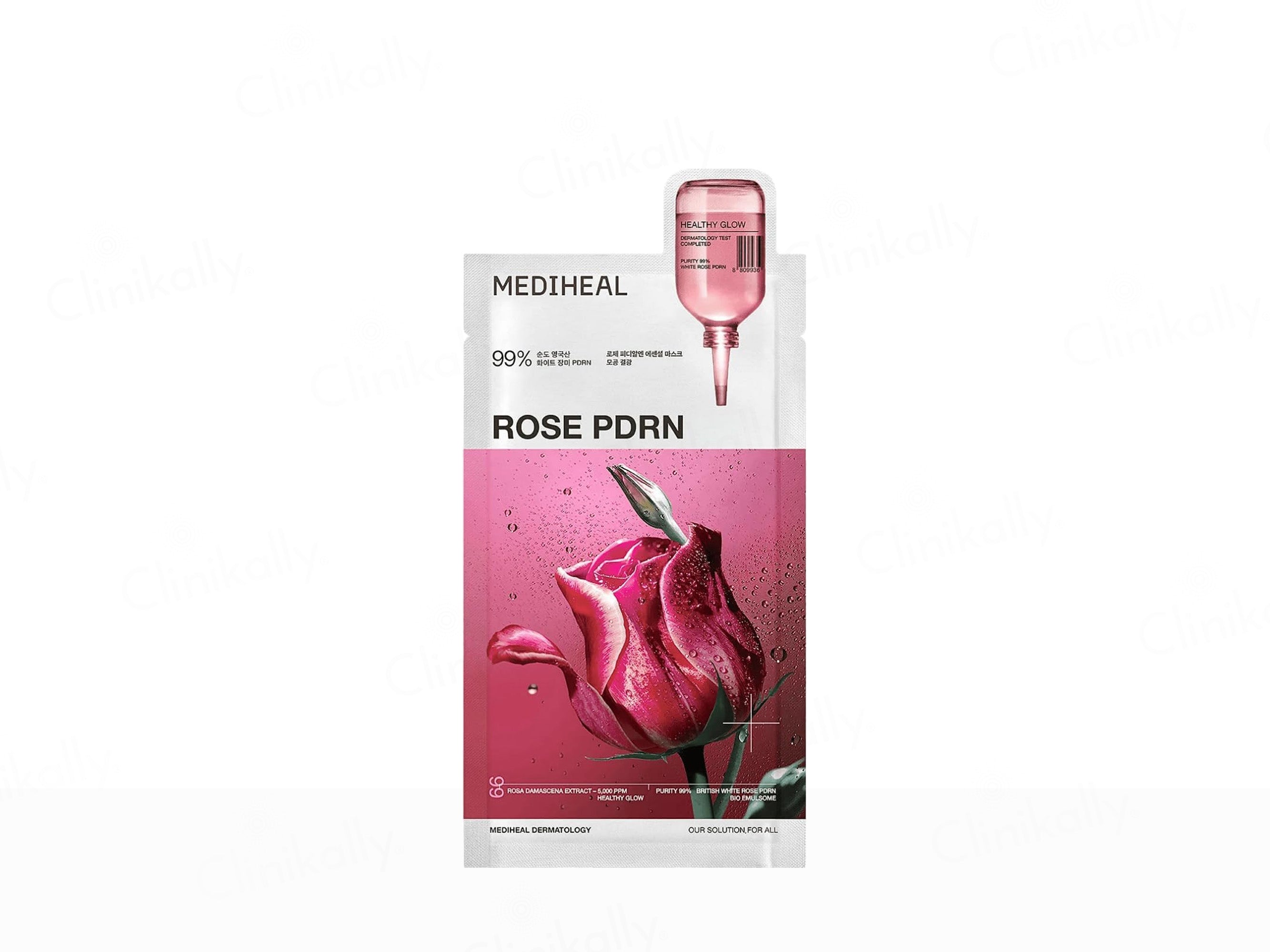 Buy Mediheal Rose PDRN Healthy Glow Essential Face Mask Online at