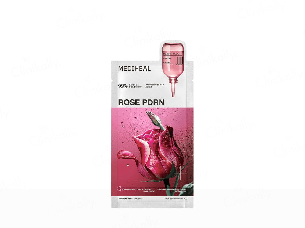 Mediheal Rose PDRN Healthy Glow Essential Face Mask