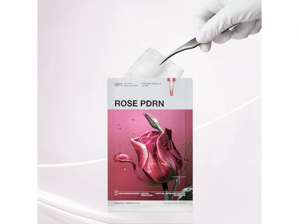 Mediheal Rose PDRN Healthy Glow Essential Face Mask