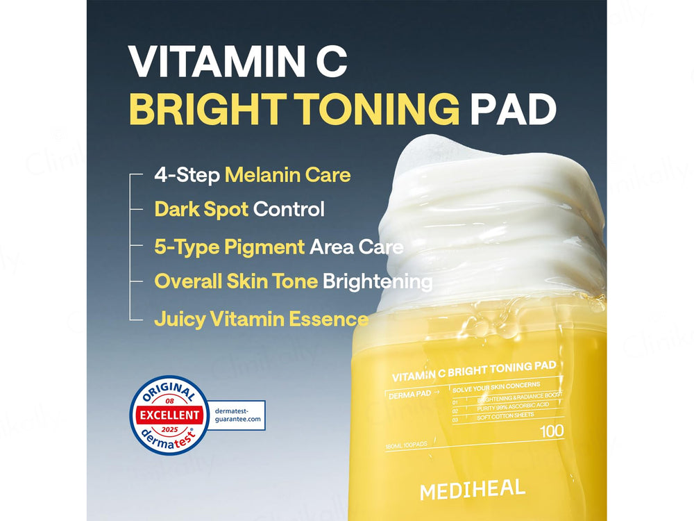 Mediheal Vitamin C Bright Toning Pad
