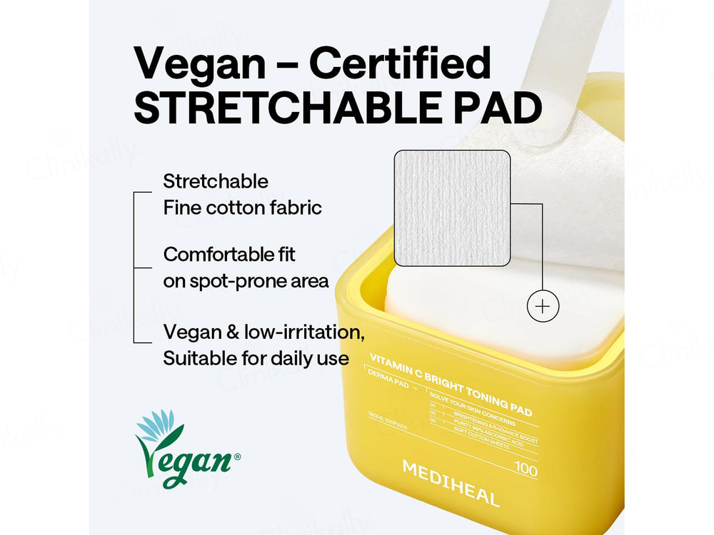 Mediheal Vitamin C Bright Toning Pad