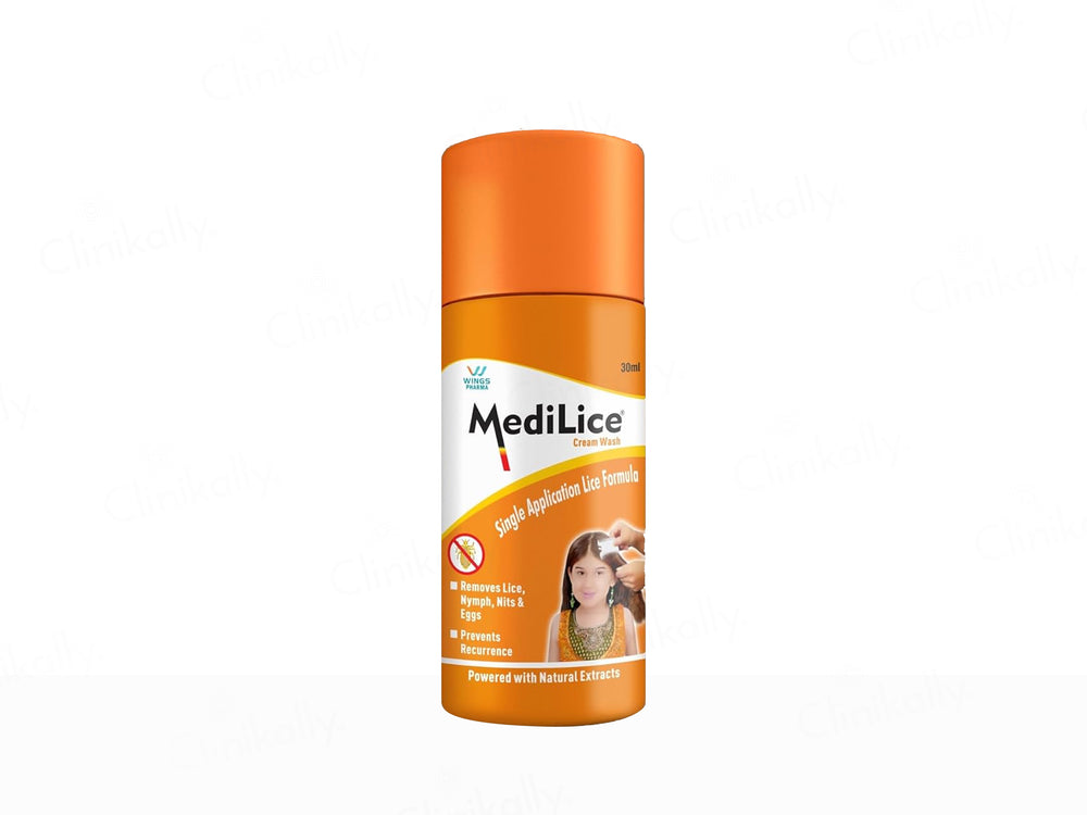 Medilice Hair & Scalp Cream Wash For Head Lice