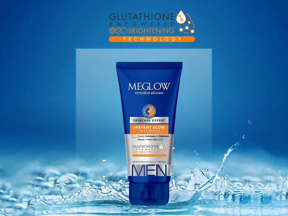 Meglow Instant Glow Face Wash For Men