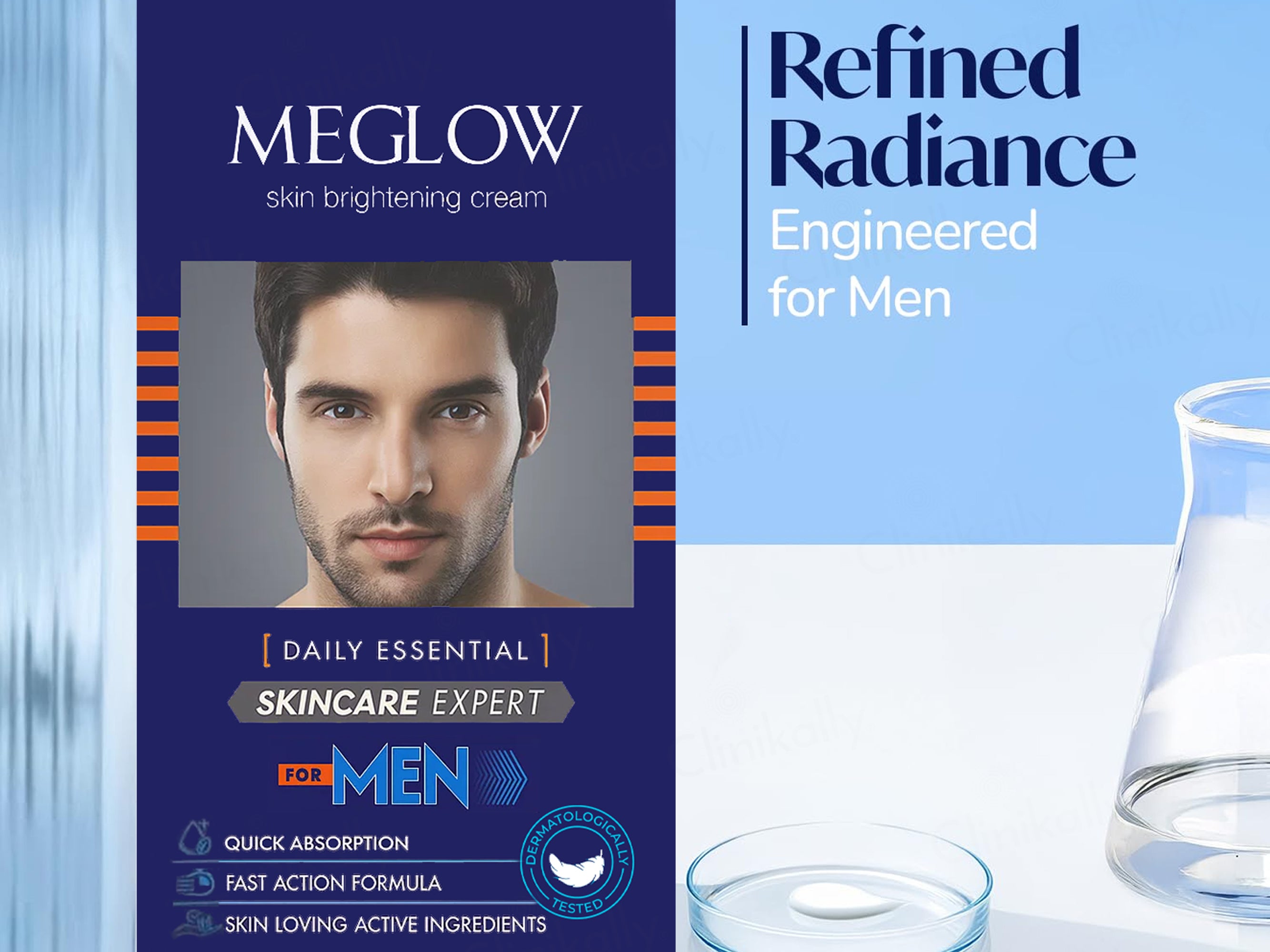 Meglow Skin Brightening Cream For Men