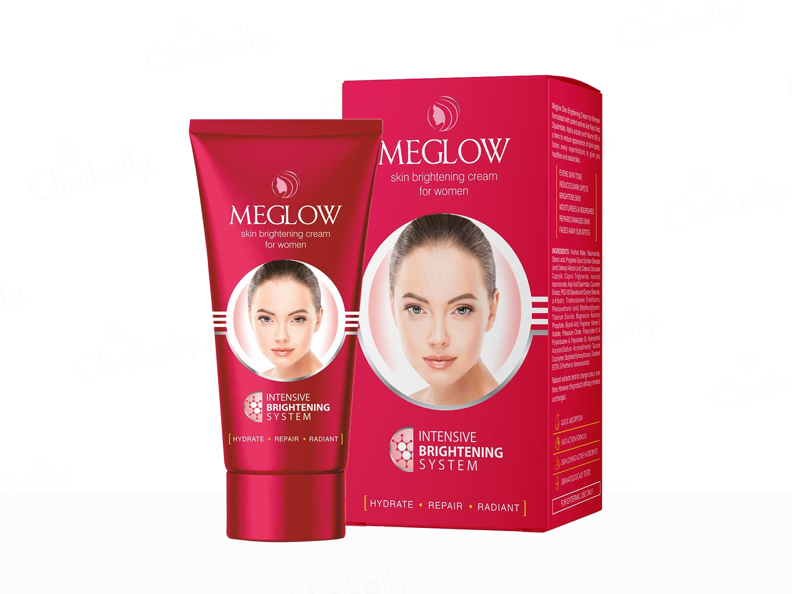 Meglow Skin Brightening Cream For Women