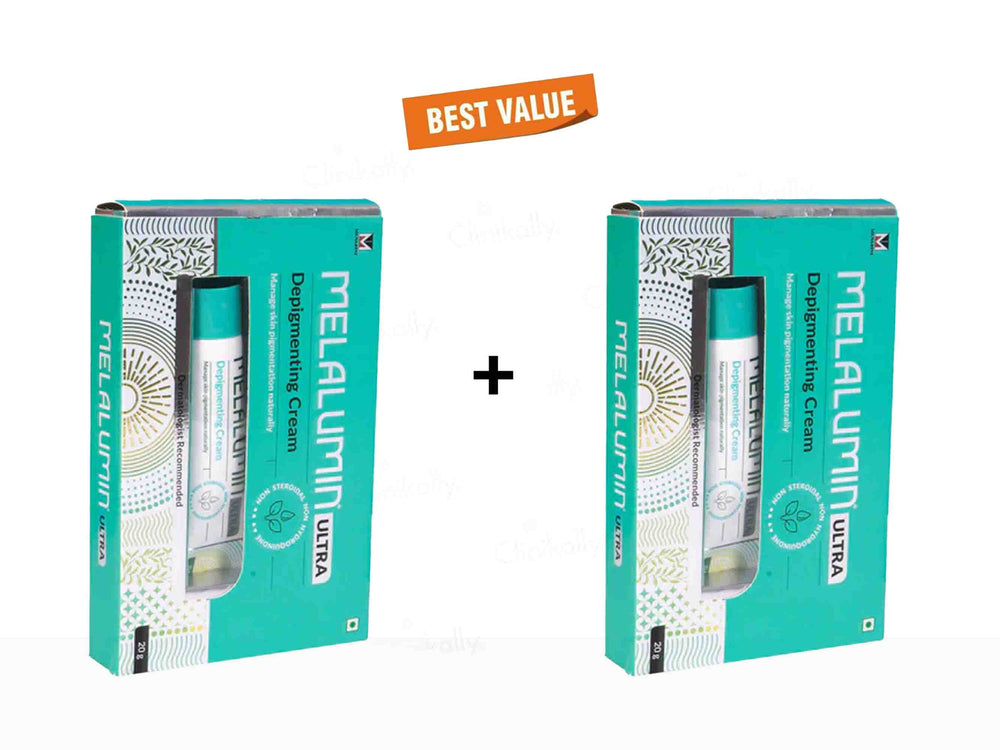 Melalumin Ultra Depigmenting Cream) - Clinikally