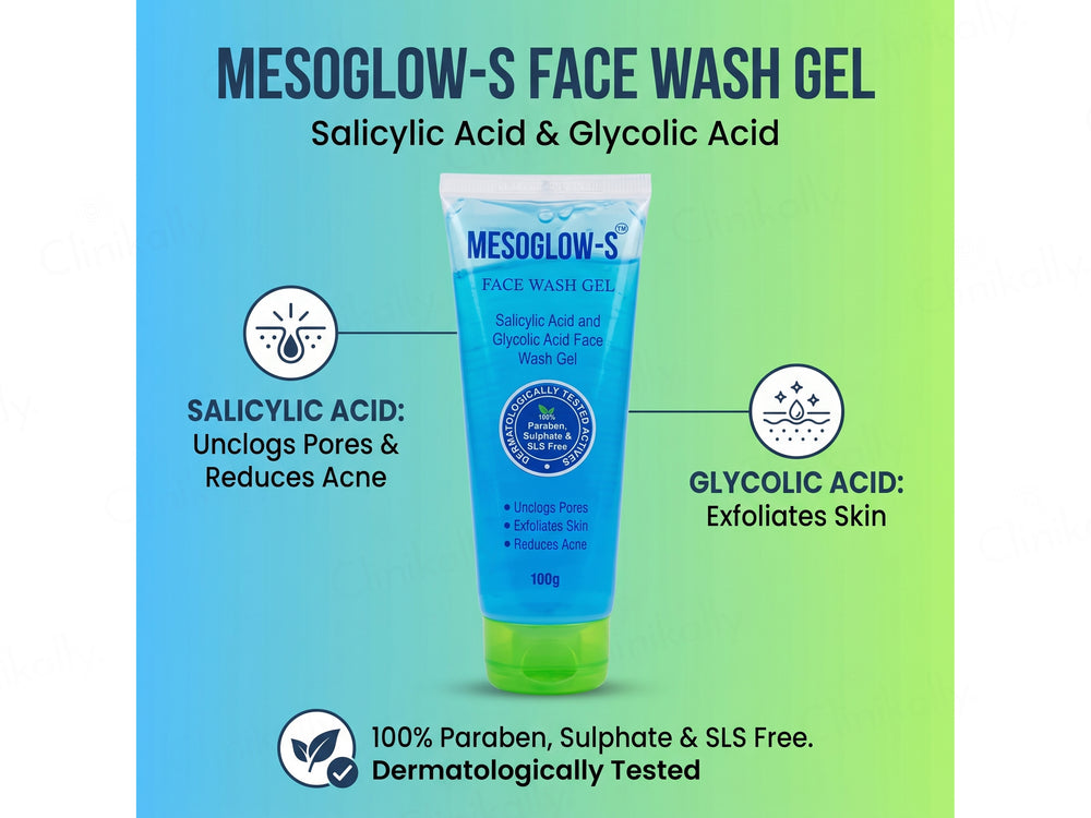 Mesoglow-S Face Wash Gel