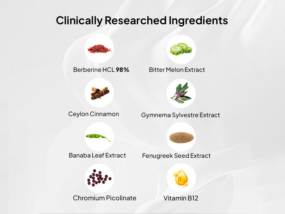 Miduty Berberine 98% Blood Sugar Control Formula Capsule