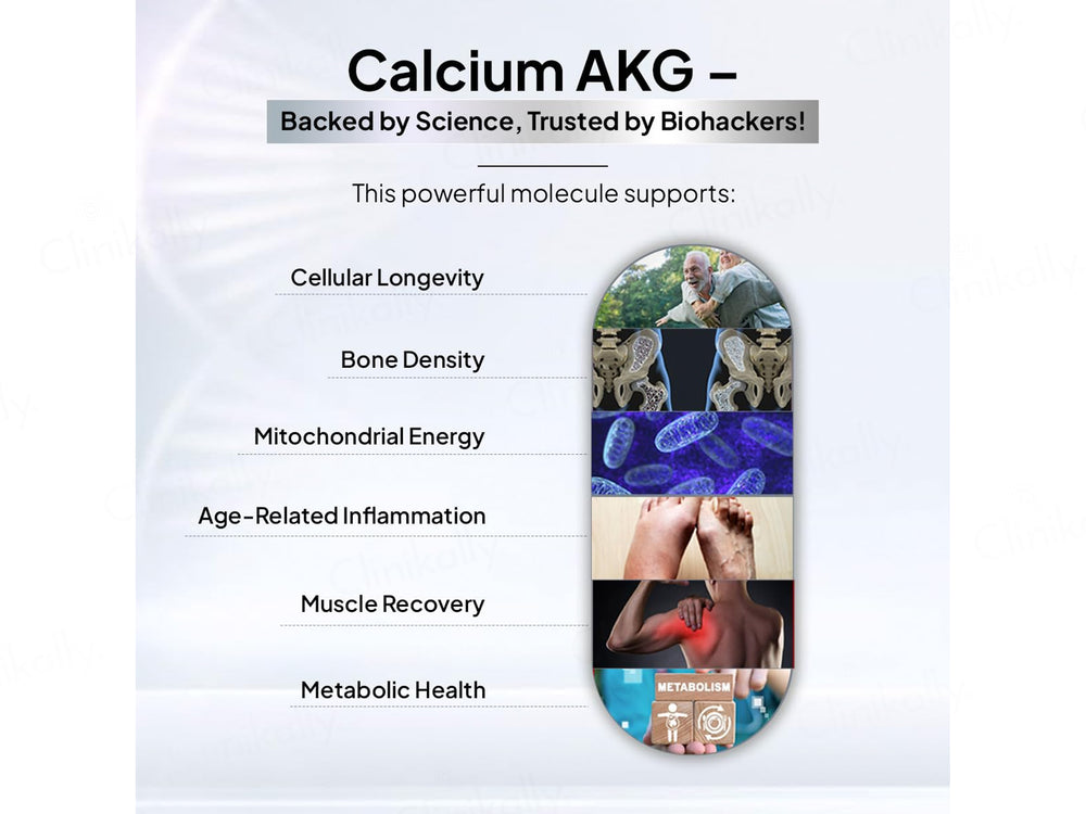 Miduty Calcium AKG Nutraceutical Veg Capsule