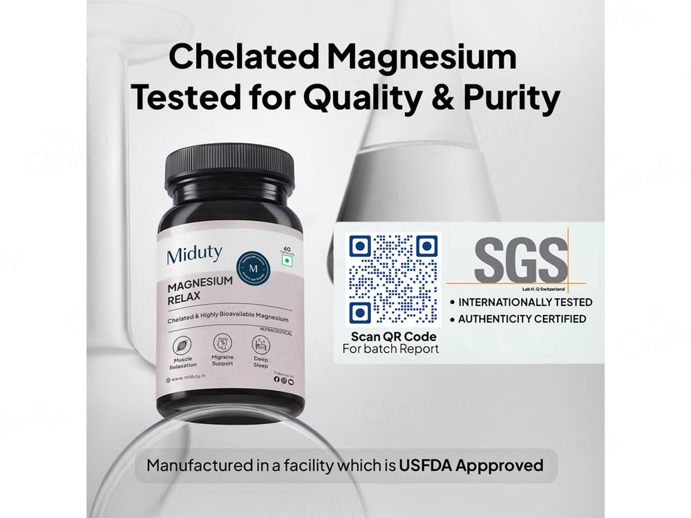 Miduty Chelated Magnesium Relax Capsule