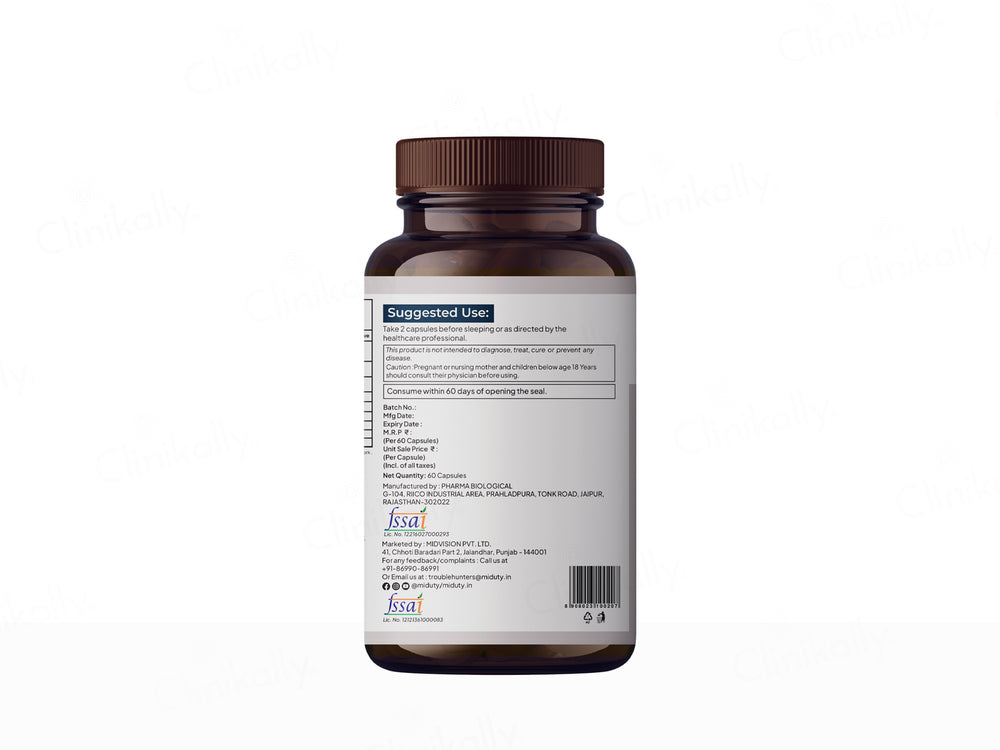 Miduty Chelated Magnesium Relax Capsule