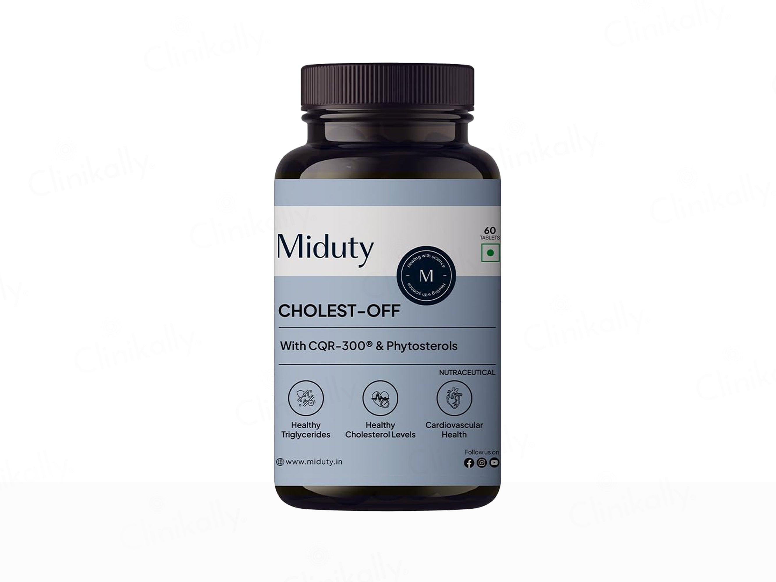 Miduty Cholest-Off Nutraceutical Veg Tablet