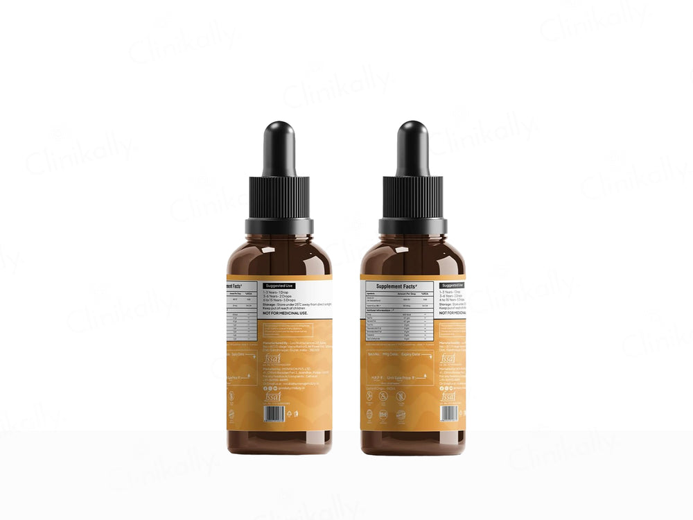Miduty Coco D3 + K2 With MCT Nutraceutical Drop For Kids