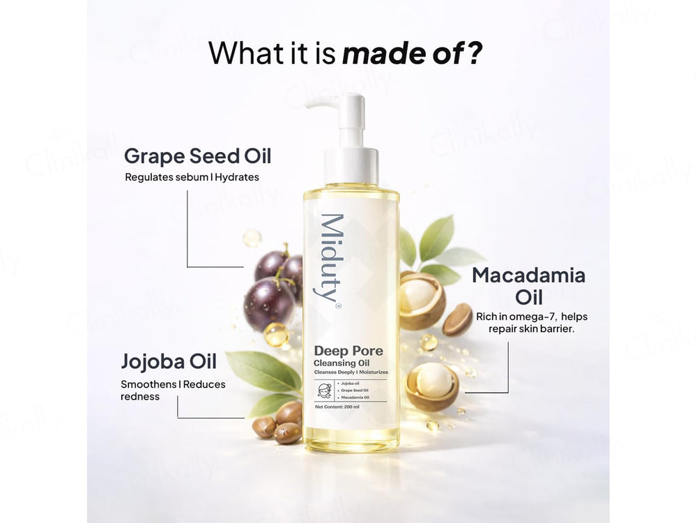 Miduty Deep Pore Cleansing Oil
