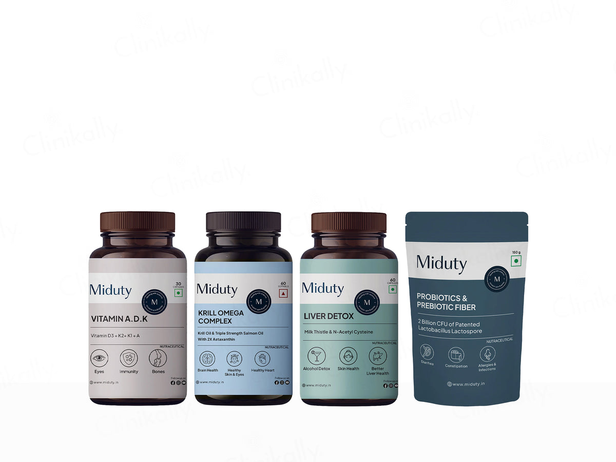 Miduty Eczema Supplement Bundle