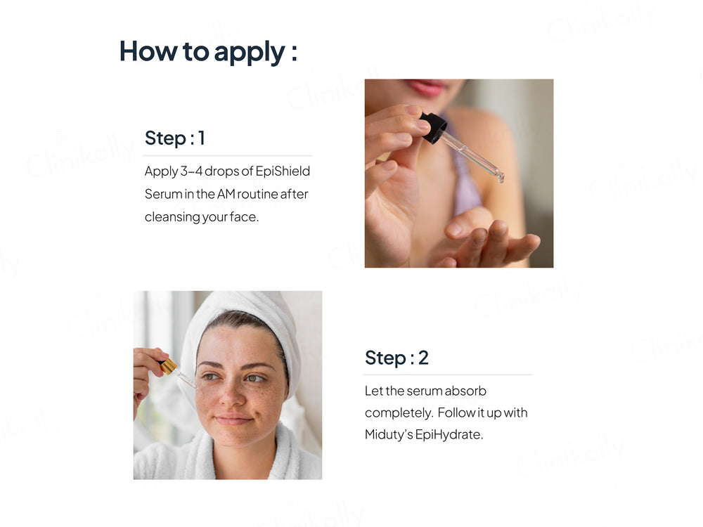 Miduty Epishield Daily Antioxidant & Skin Brightening Serum