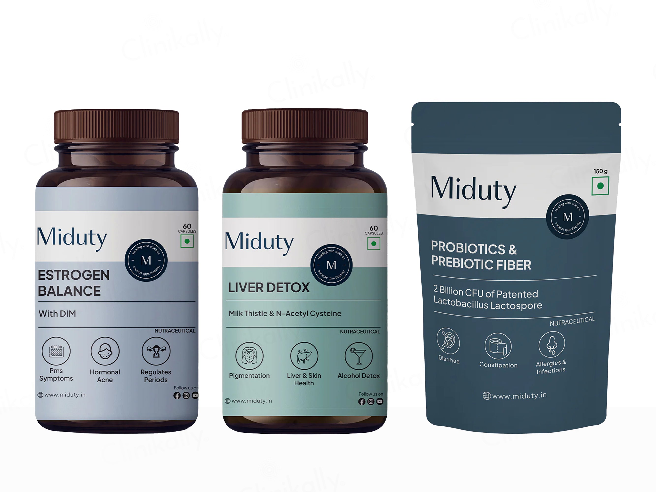 Miduty Estrogen Supplement Bundle