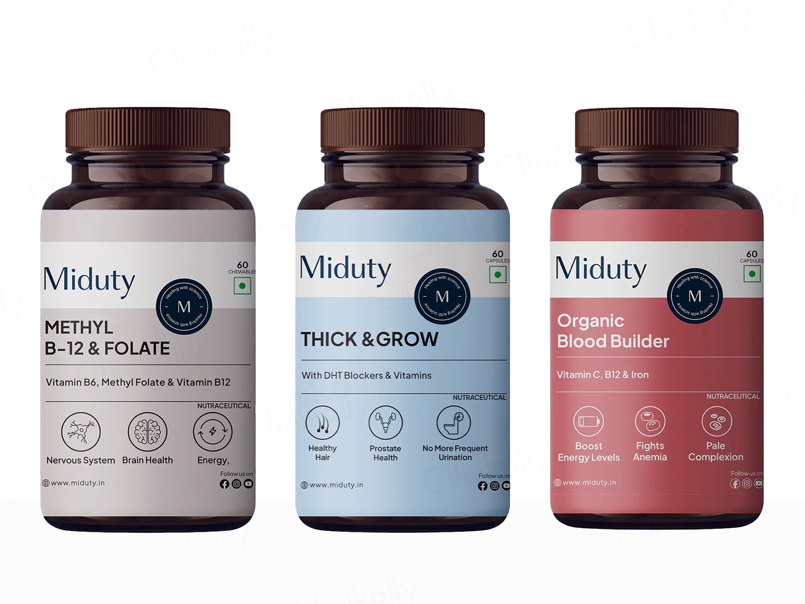 Miduty Hairfall Supplement Bundle
