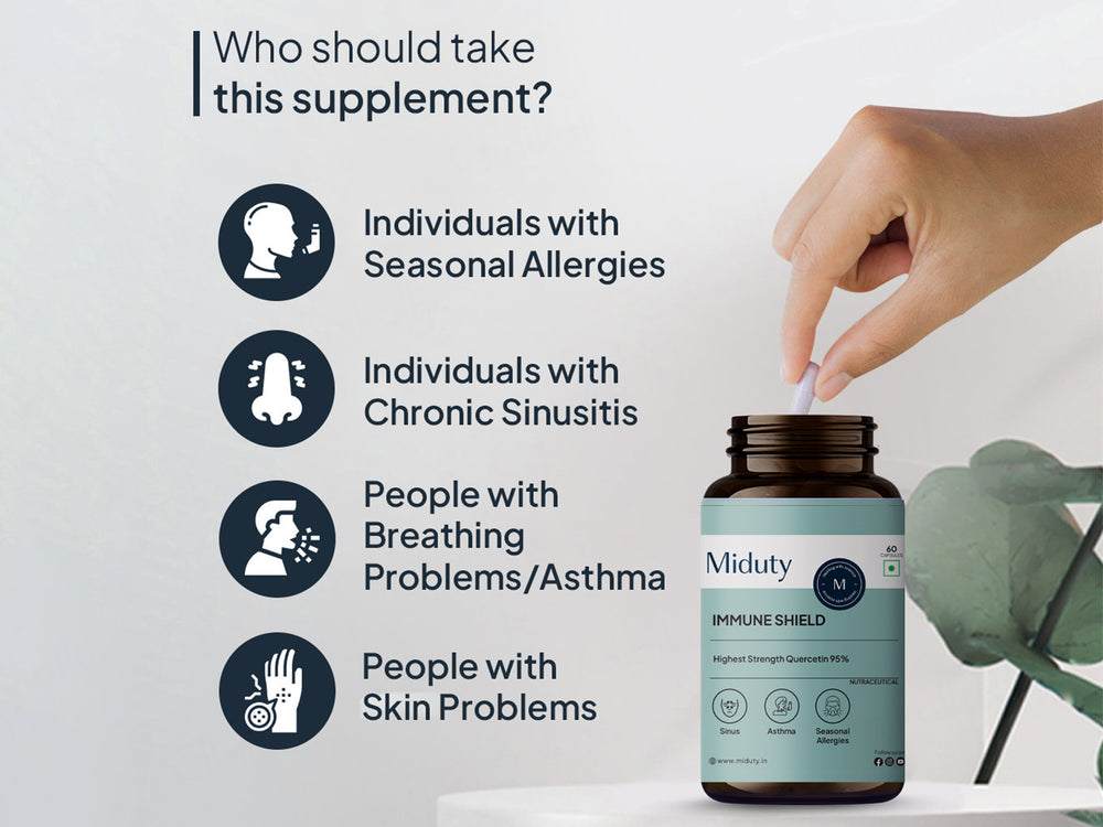 Miduty Immune Shield Quercetin 95% Capsule