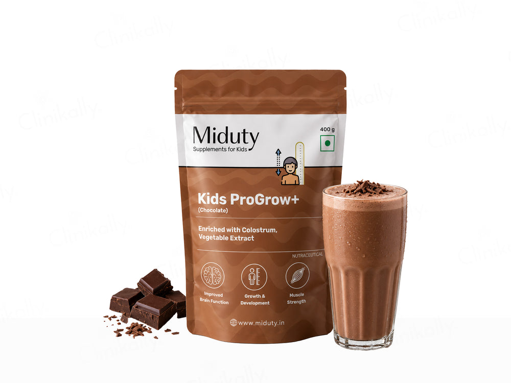 Miduty Kids Progrow+ Protein Powder - Chocolate Flavour