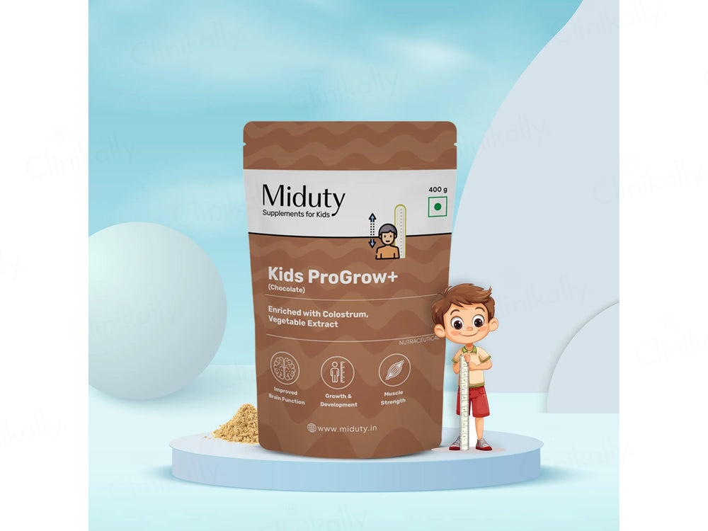Miduty Kids Progrow+ Protein Powder - Chocolate Flavour