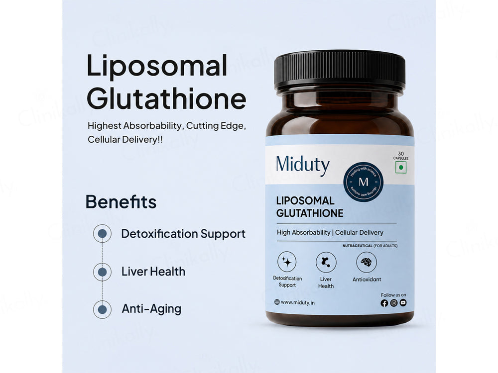 Buy Miduty Liposomal Glutathione Capsule Online at Best Price