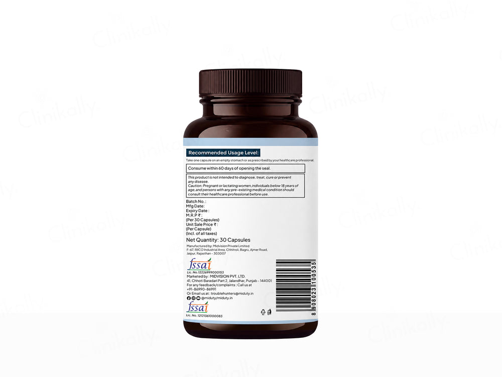 Buy Miduty Liposomal Glutathione Capsule Online at Best Price