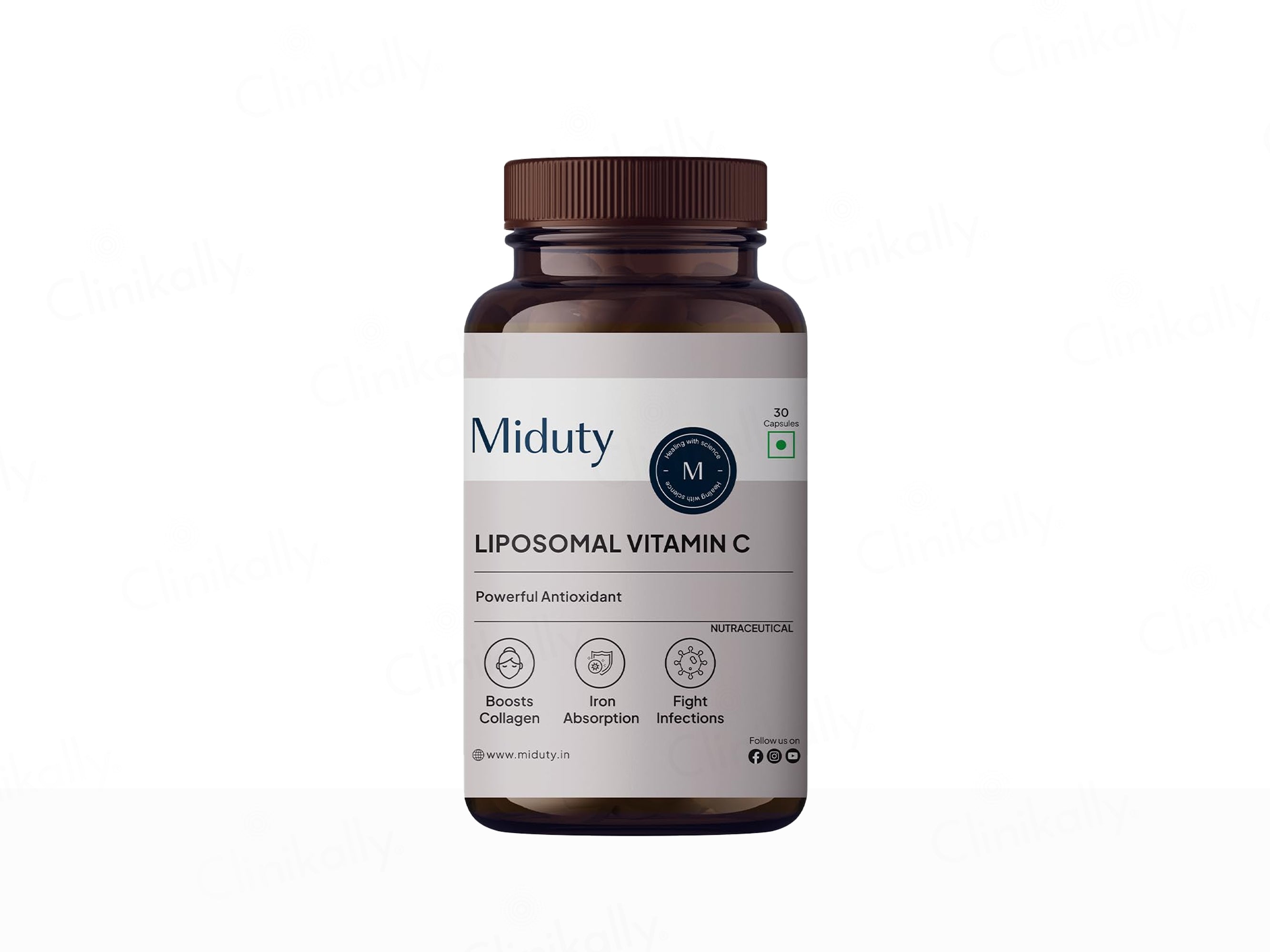 Miduty Liposomal Vitamin C Powerful Antioxidant Capsule