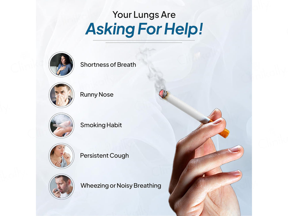Miduty Lung Detox Nutraceutical Veg Capsule