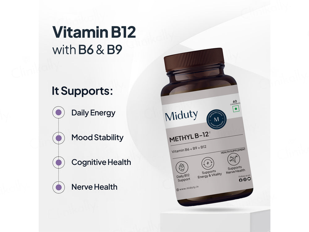Miduty Methyl B-12 Chewable Tablet