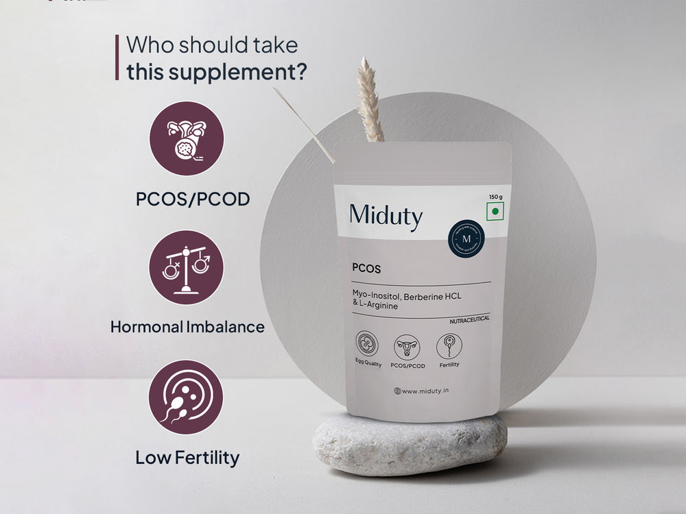 Miduty PCOD/PCOS Supplement Bundle