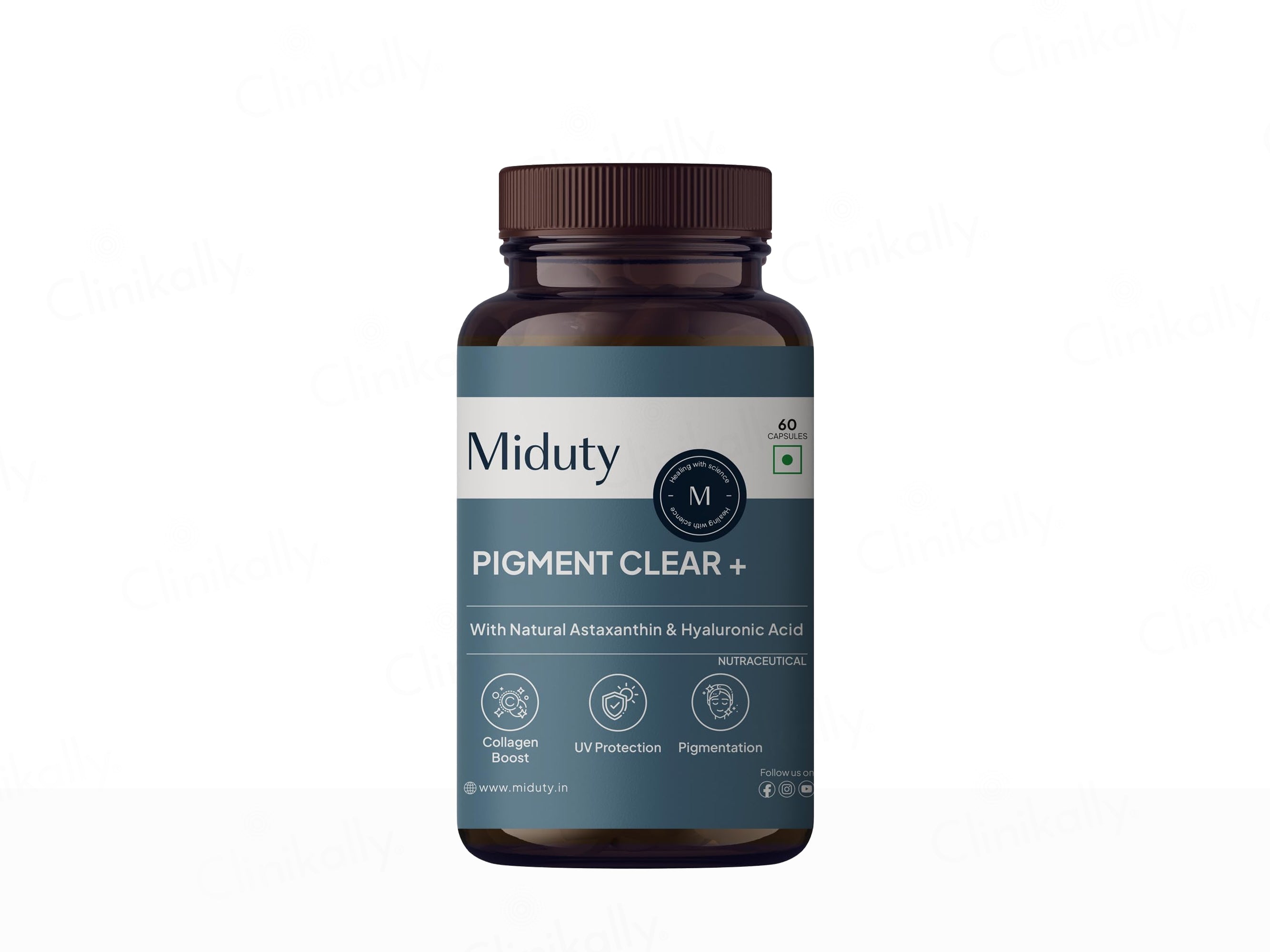 Miduty Pigment Clear+ Nutraceutical Capsule
