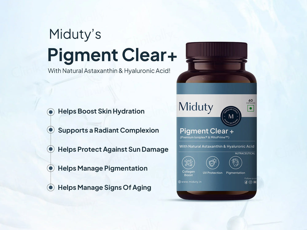 Miduty Pigment Clear+ Nutraceutical Capsule