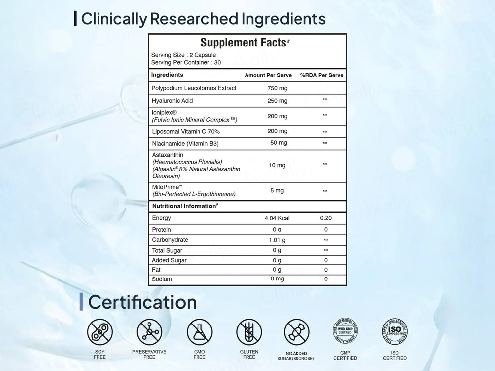 Miduty Pigment Clear+ Nutraceutical Capsule