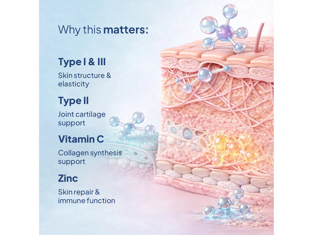 Miduty Type 1, 2 & 3 Hydrolyzed Marine Collagen 4X Peptides Powder - Unflavoured