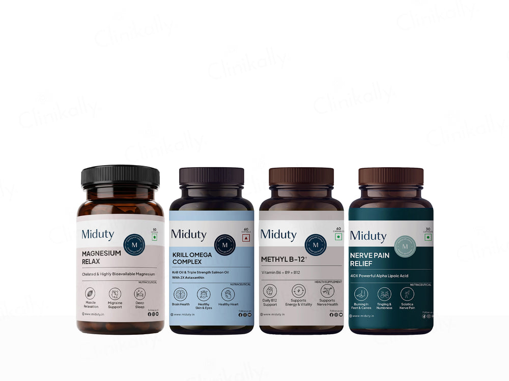 Miduty Varicose Veins Supplement Bundle