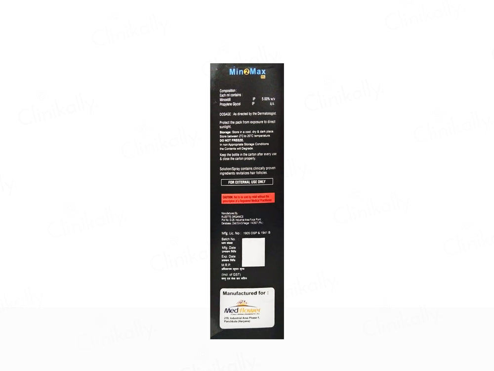 Min2Max 5% Topical Solution
