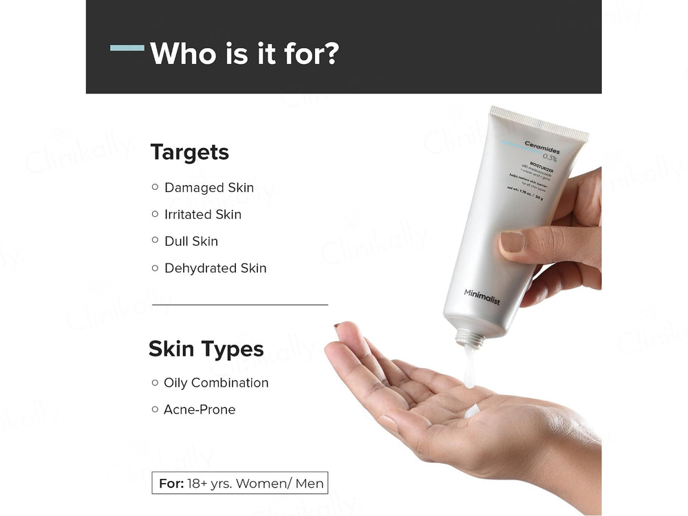 Minimalist 0.3% Ceramides Moisturizer