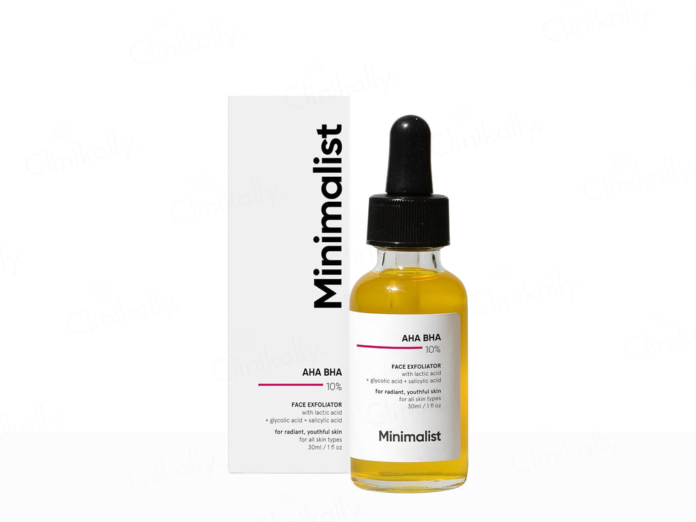 Minimalist 10% AHA BHA Face Exfoliator